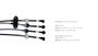 Imagen de JGO CABLES CAMBIO VELOCIDAD FORD ECOSPORT/FIESTA 1.6
